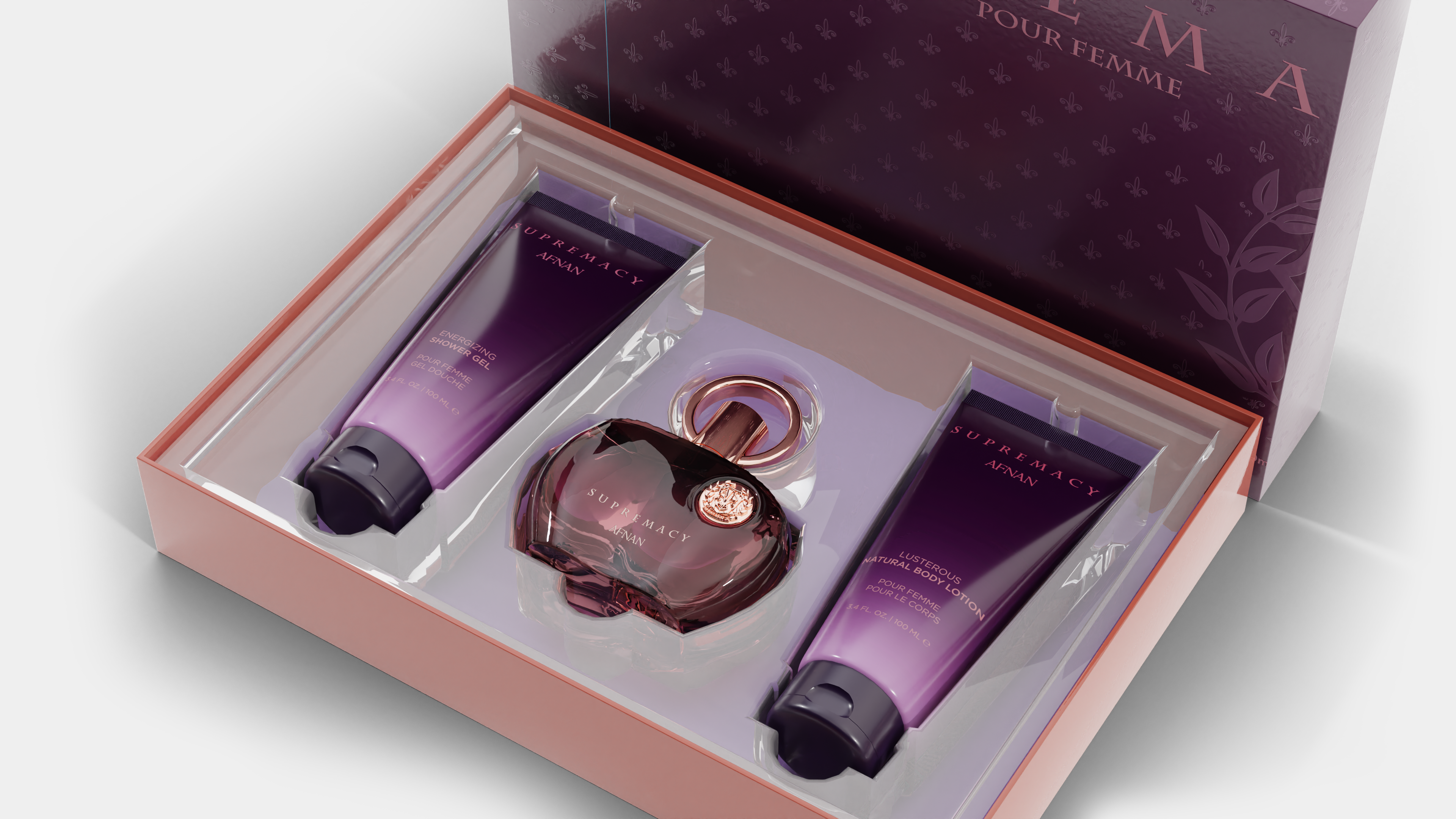 DÁRKOVÁ SADA SUPREMACY FEMME PURPLE