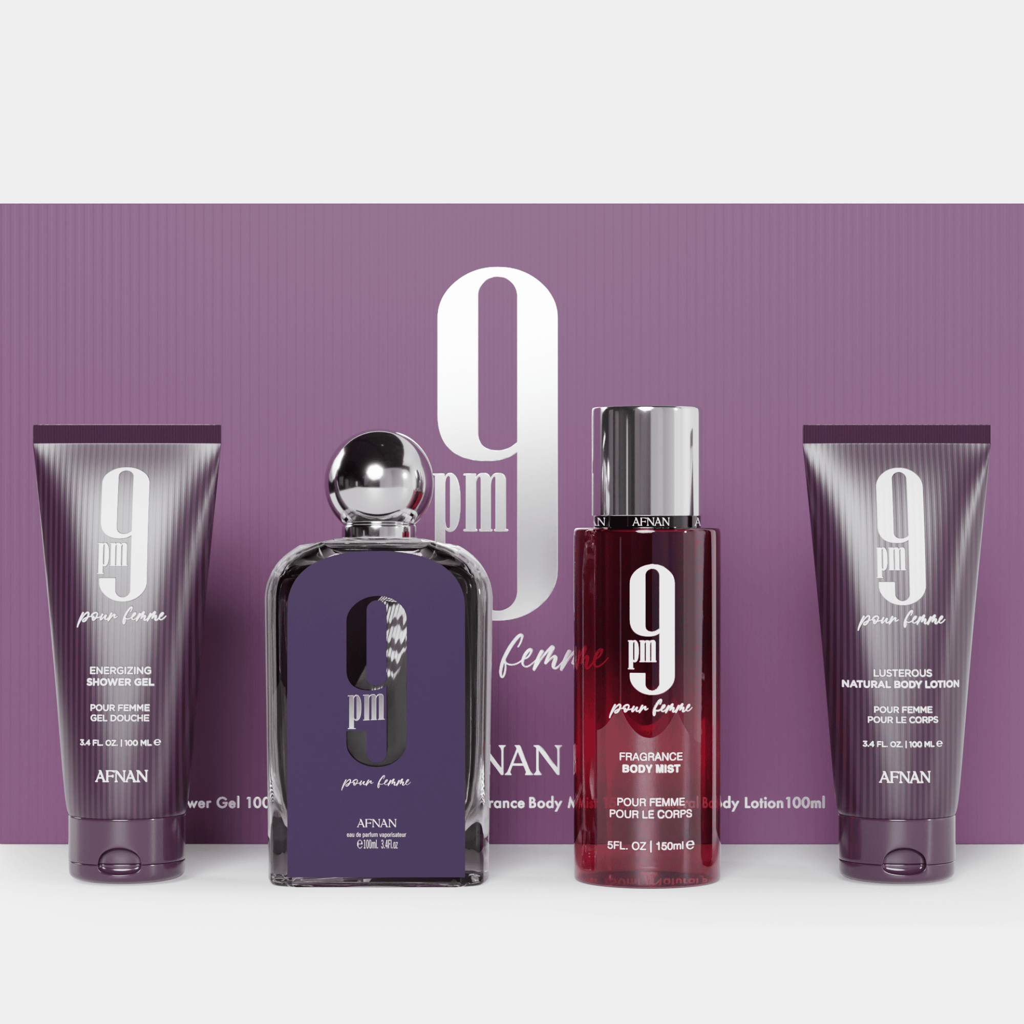 DÁRKOVÁ SADA 9 PM POUR FEMME