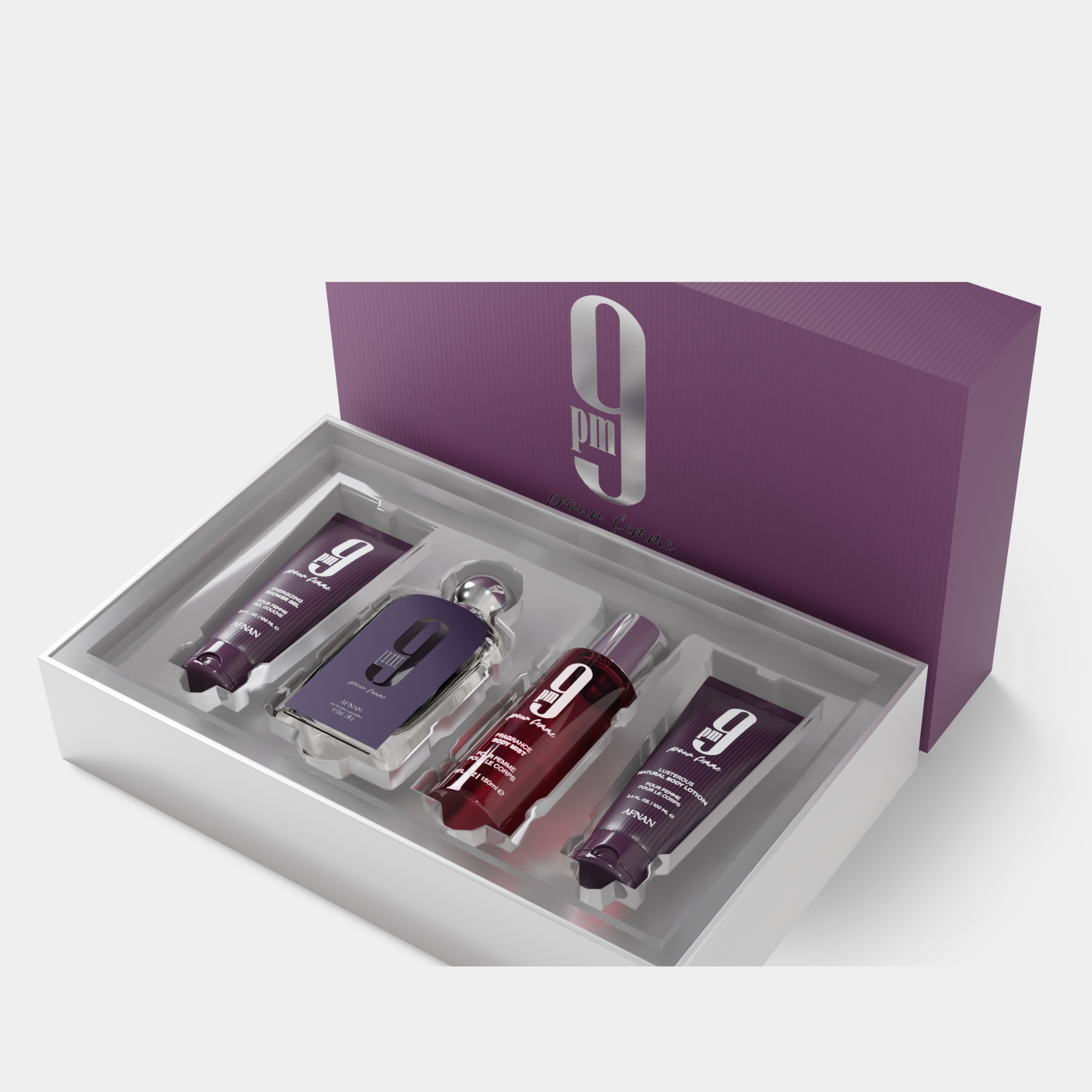 DÁRKOVÁ SADA 9 PM POUR FEMME